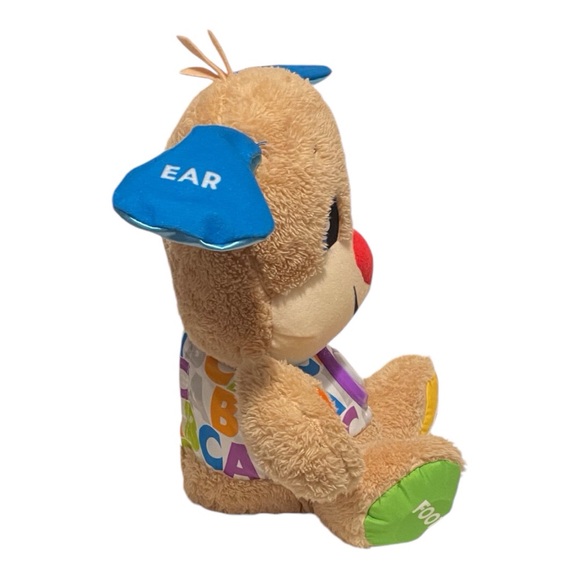 2017 FisherPrice Beige Plush Music Singing Animal Stuffed Toy Poppy, - Picture 2 of 7